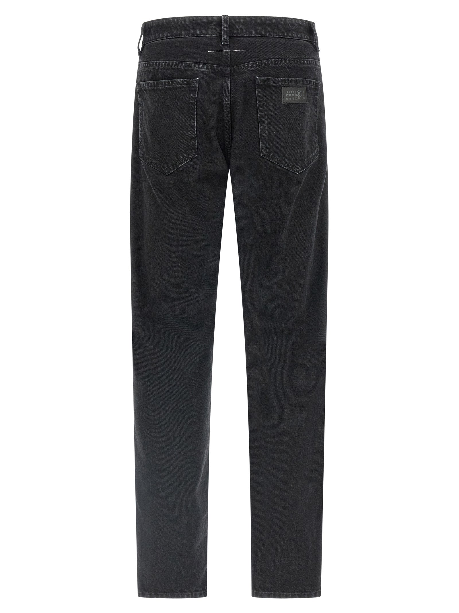 Taped jeans Black Cotton