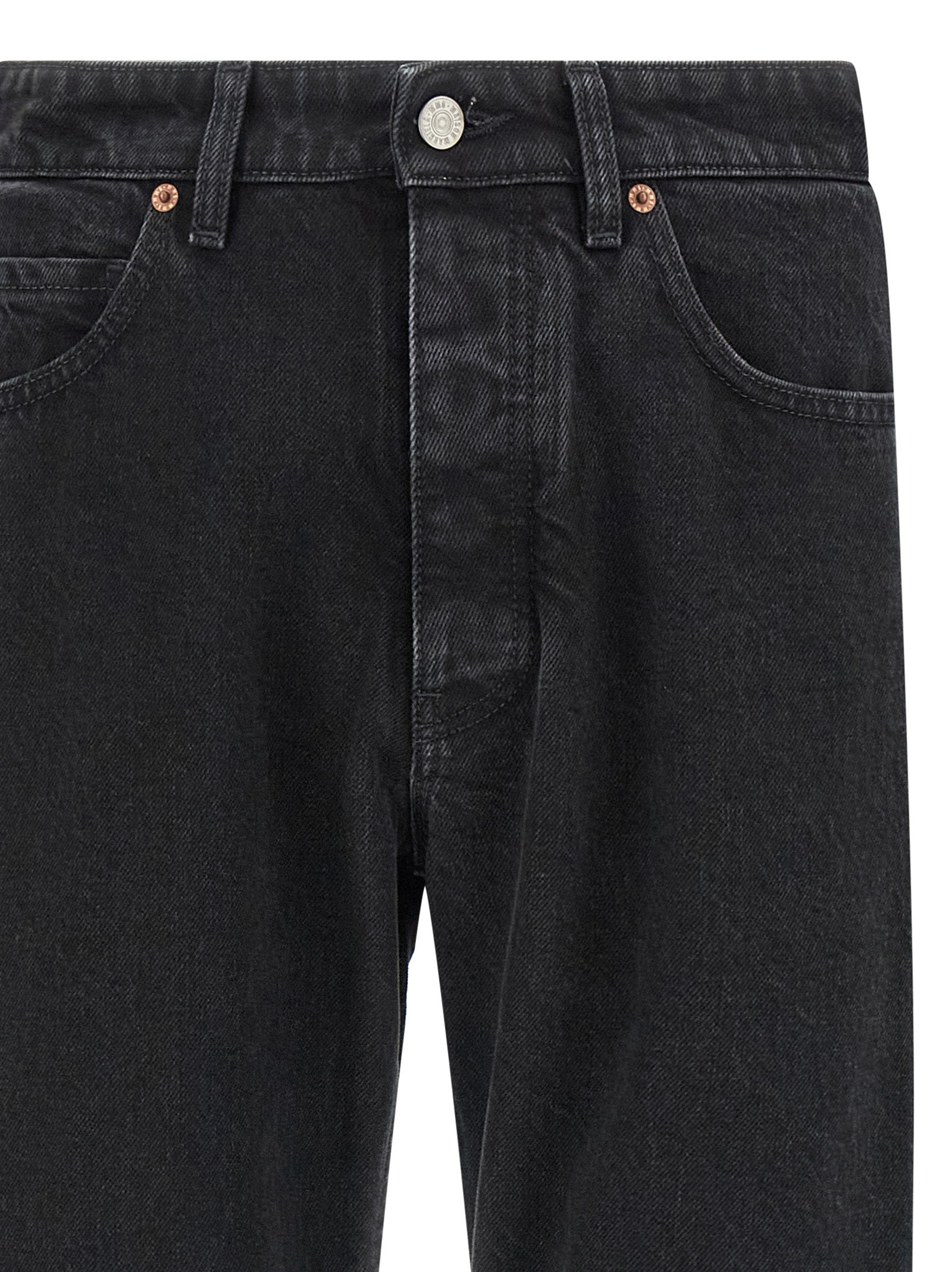 Taped jeans Black Cotton