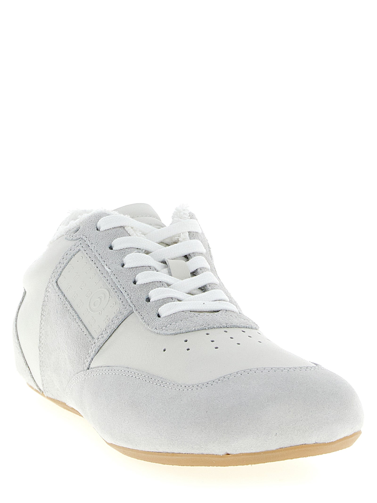 Anatomic sneakers White Calfskin Leather (bos Taurus)
