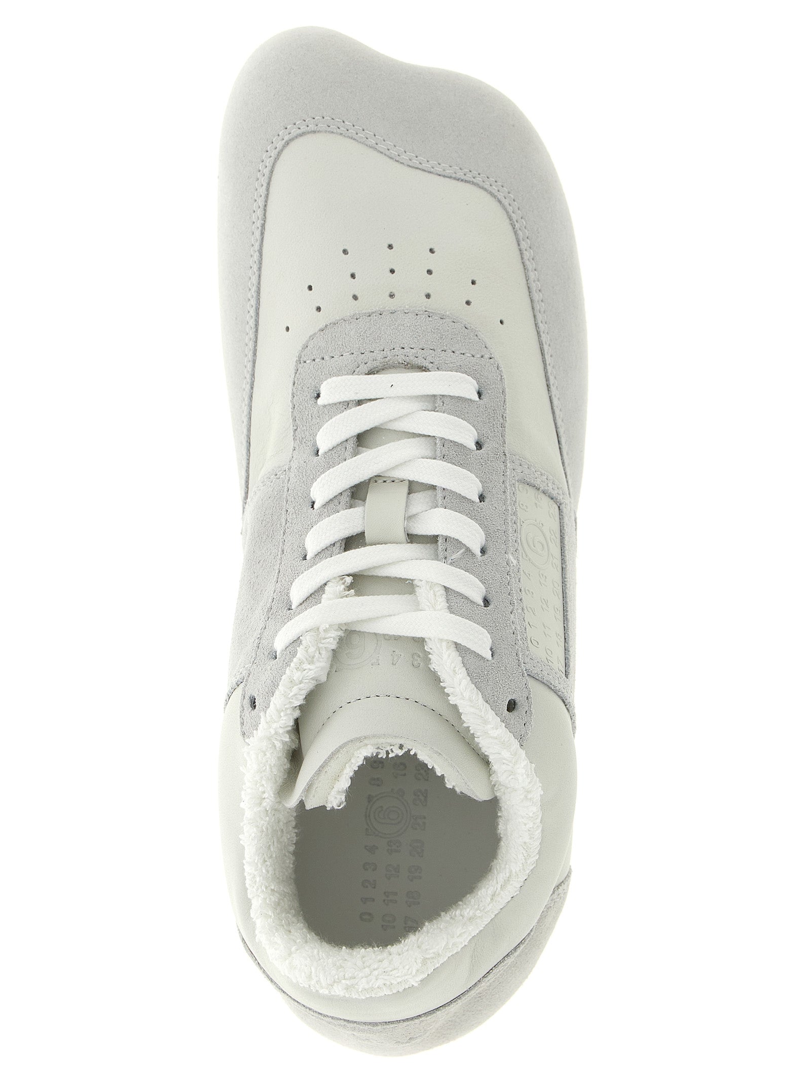 Anatomic sneakers White Calfskin Leather (bos Taurus)