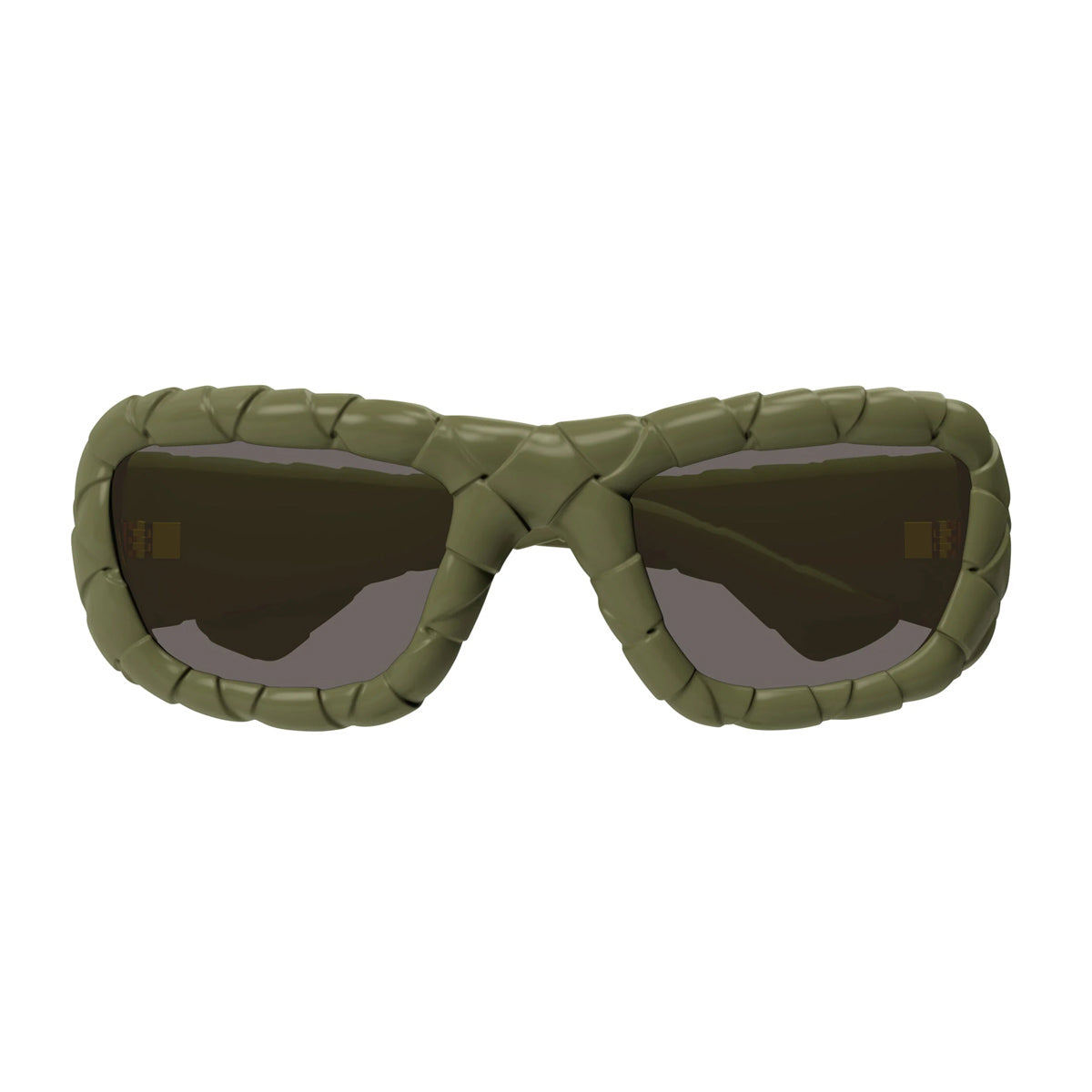 BV1303S LINEA UNAPOLOGETIC 002 Verde Injected Occhiali Sole