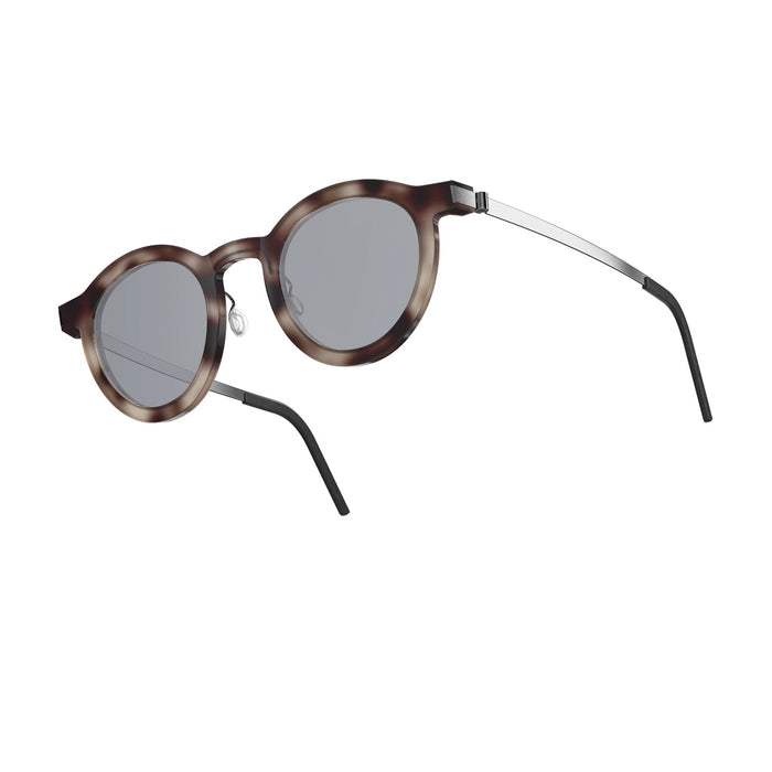 Lindberg Sun Titanium 85101 K287-AL30-P10-SL124 Tortoise Marrone Chiaro Acetate/titanium Occhiali Da Sole