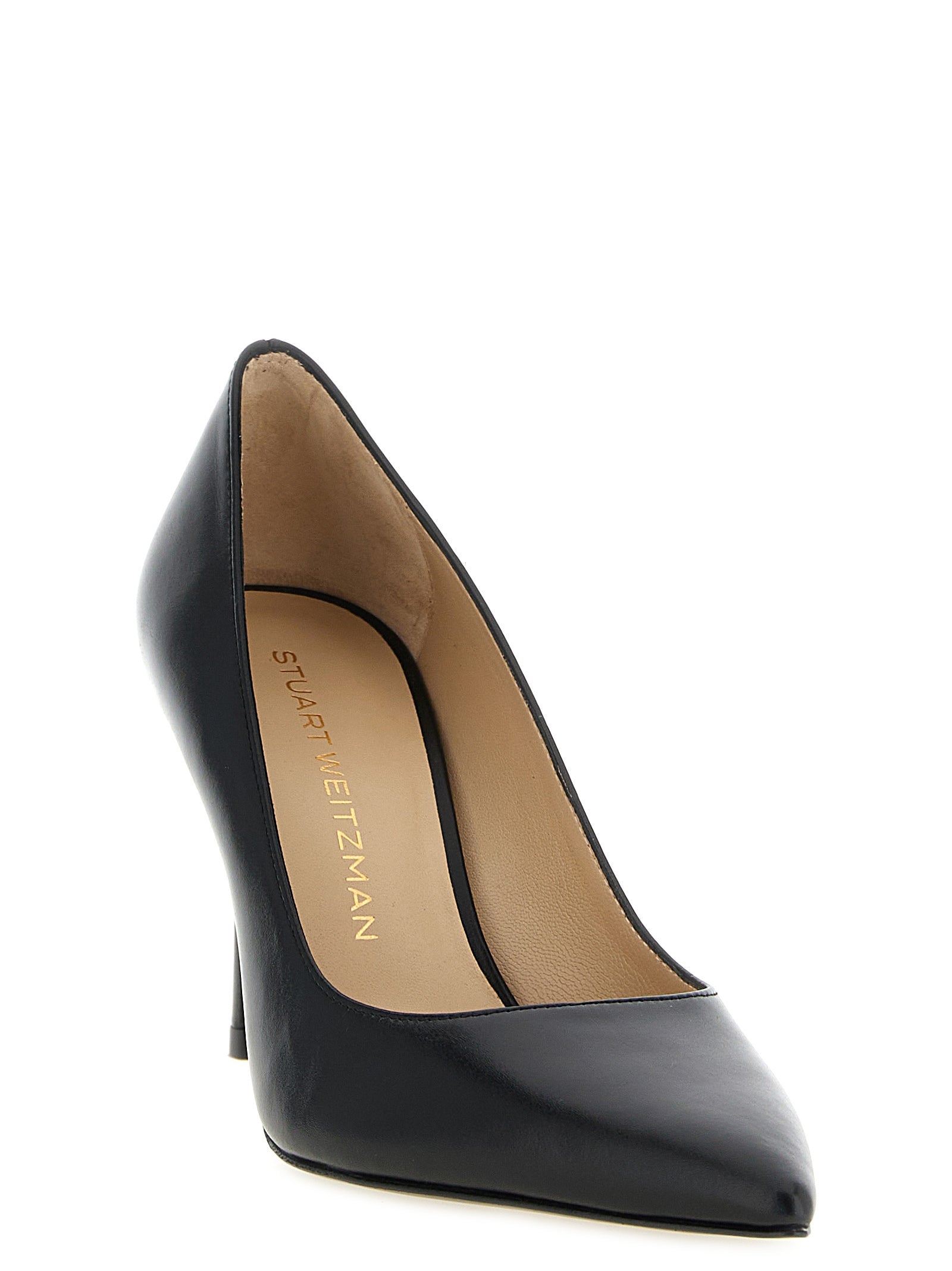Stuart Power pumps Black Calfskin Leather (bos Taurus)