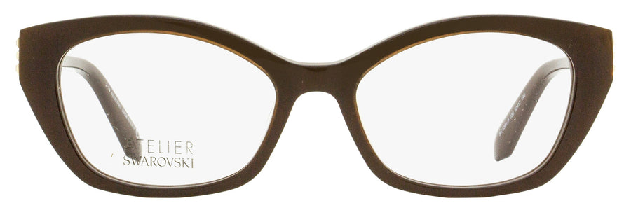 Swarovski SK5361P Plastic (Acetate)/Metal eyeglasses in brown