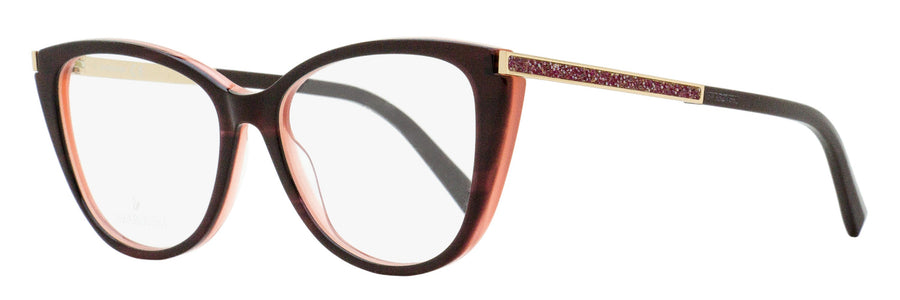 Swarovski SK5414 Plastic (Acetate)/Metal eyeglasses in brown
