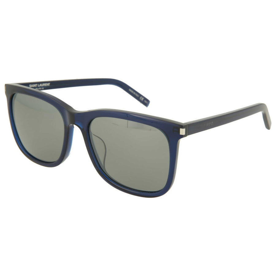 Preloved - Saint Laurent Womens 58 Mm Blue Sunglasses Sl116k-30000489-003 One Color