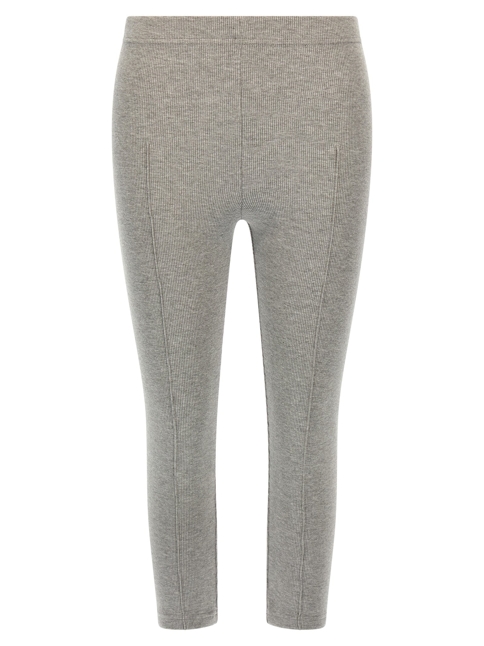 Capri leggings Gray Cotton Polyester Lycra