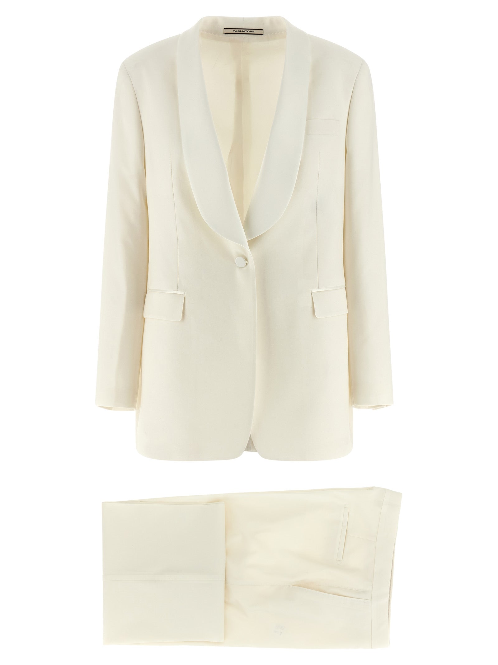 Clarita tuxedo dress White Blazer, Suits