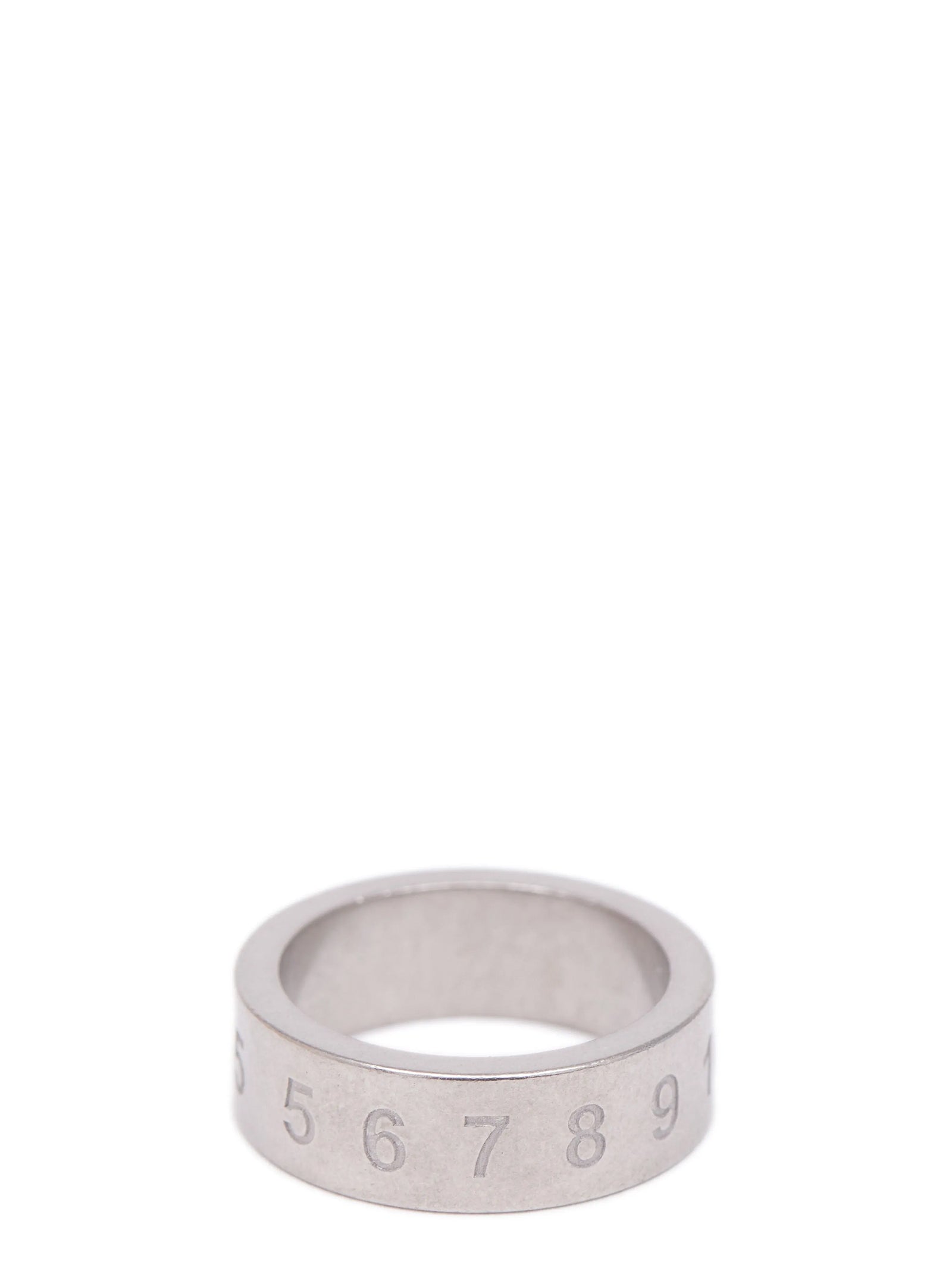 Number Reference ring Silver Jewelry