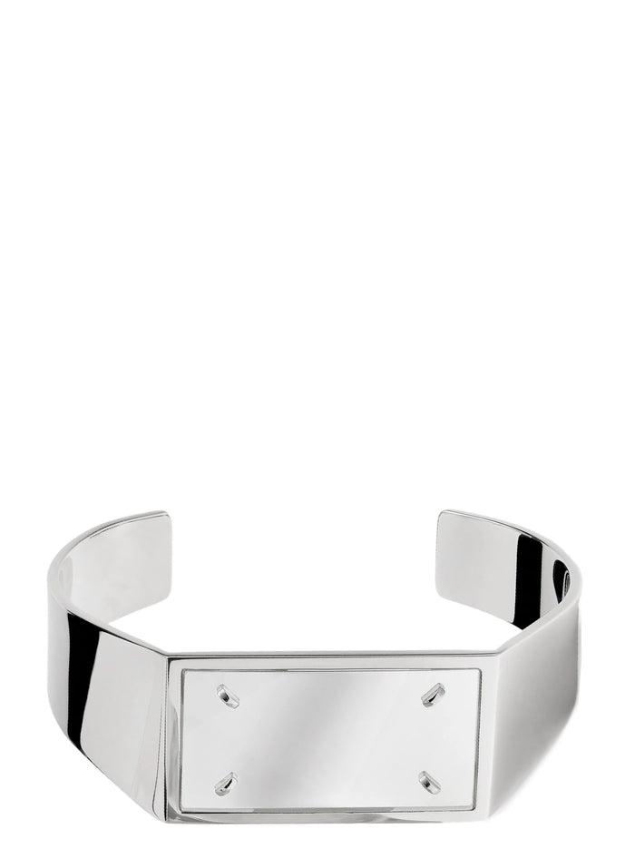 Four Stitches Bracelet Silver Brass Jewelry