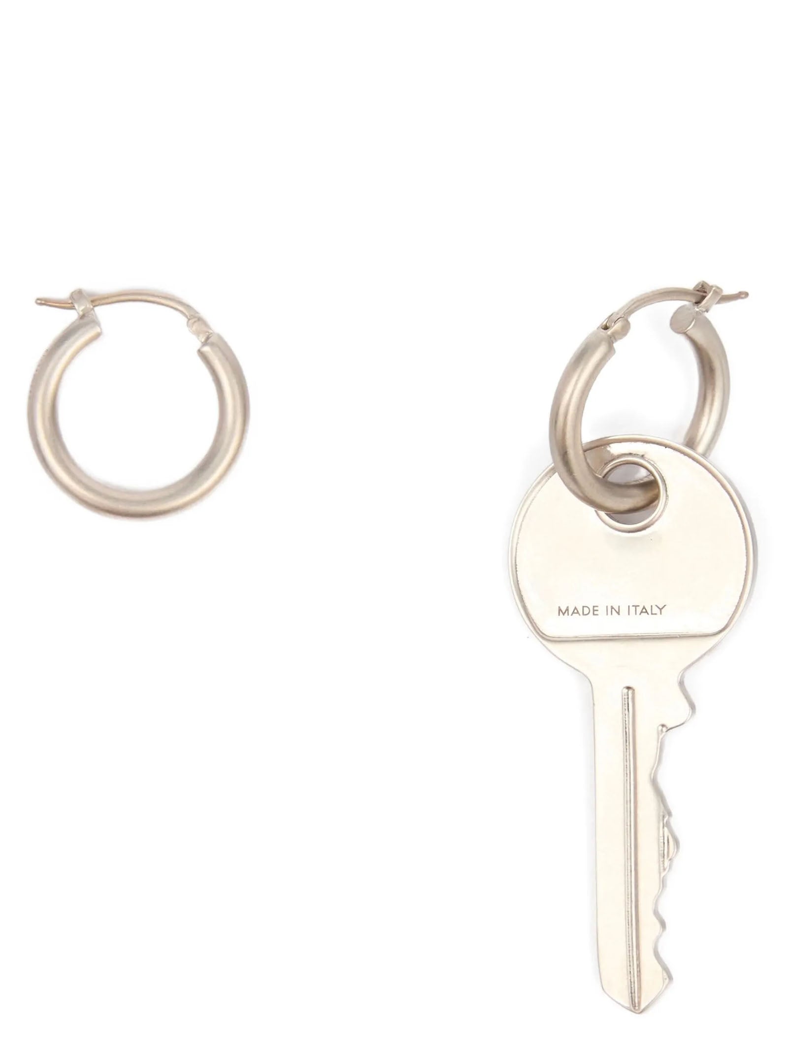 Earring Key earrings Silver Brass Jewelry