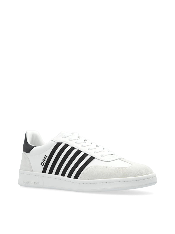 Dsquared2 Leather sneaker in white