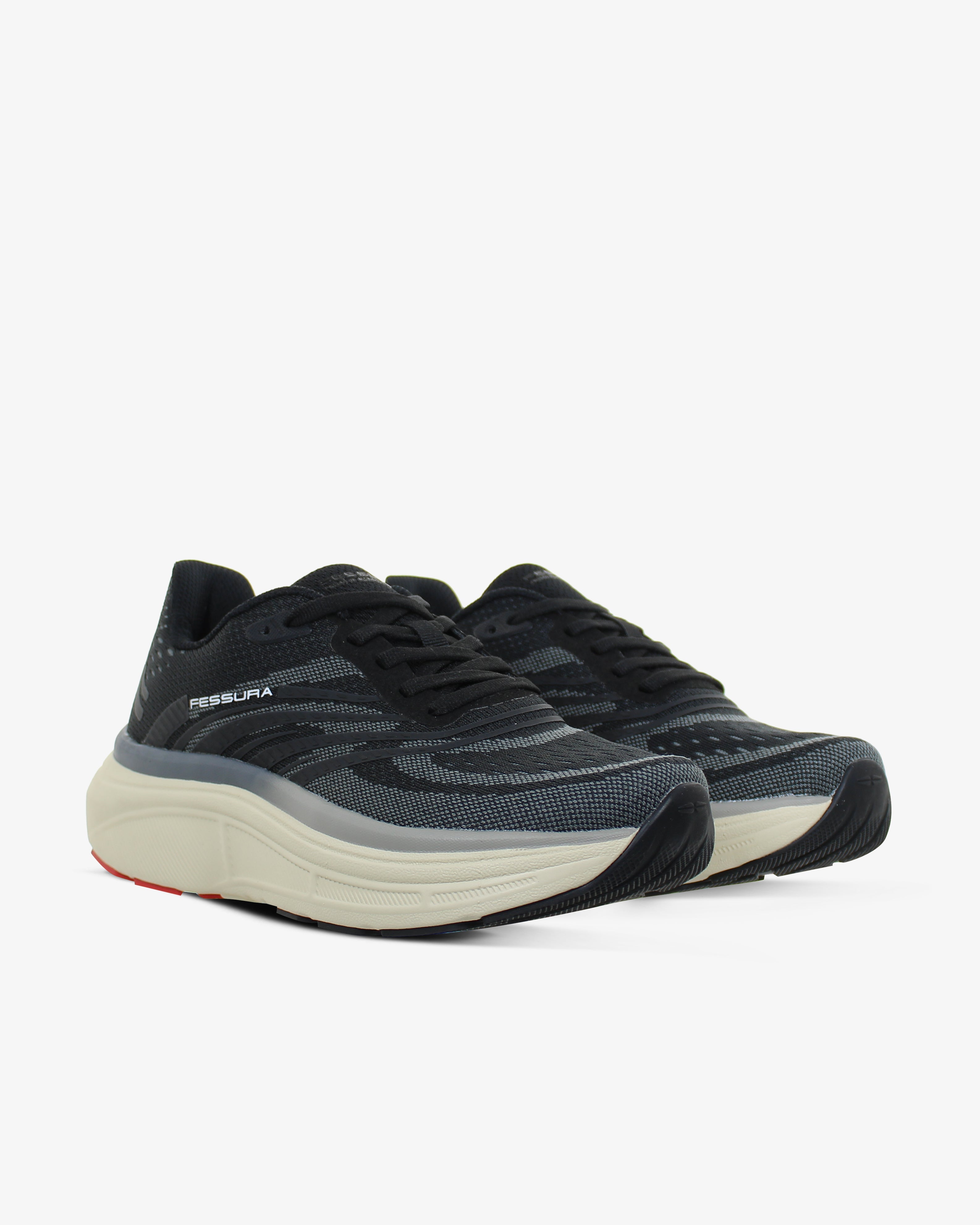 Speed 01 Black Running Sneakers