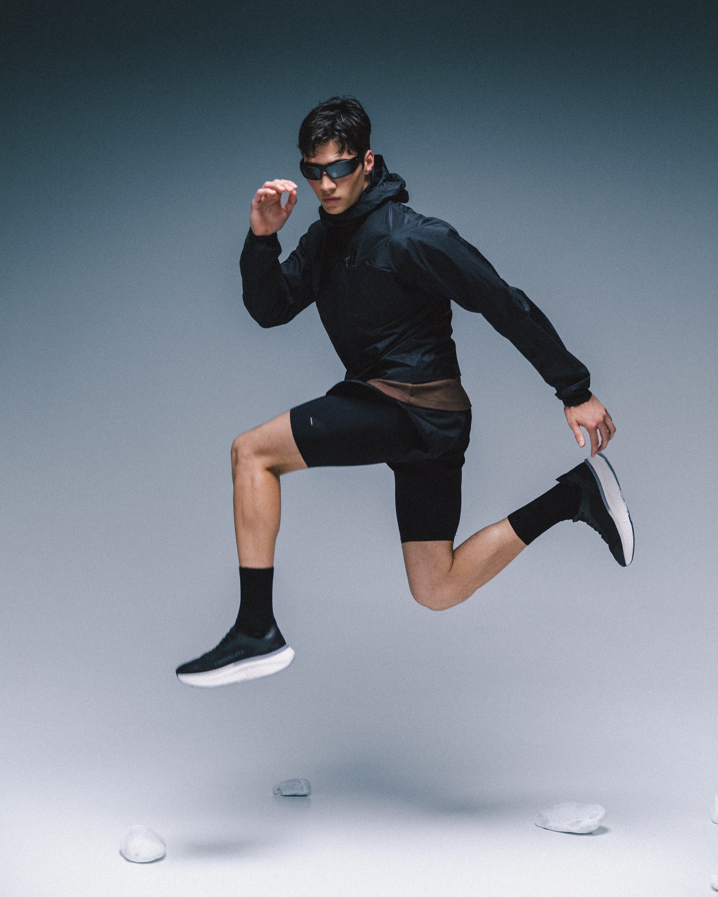 Speed 03 Black Running Sneakers