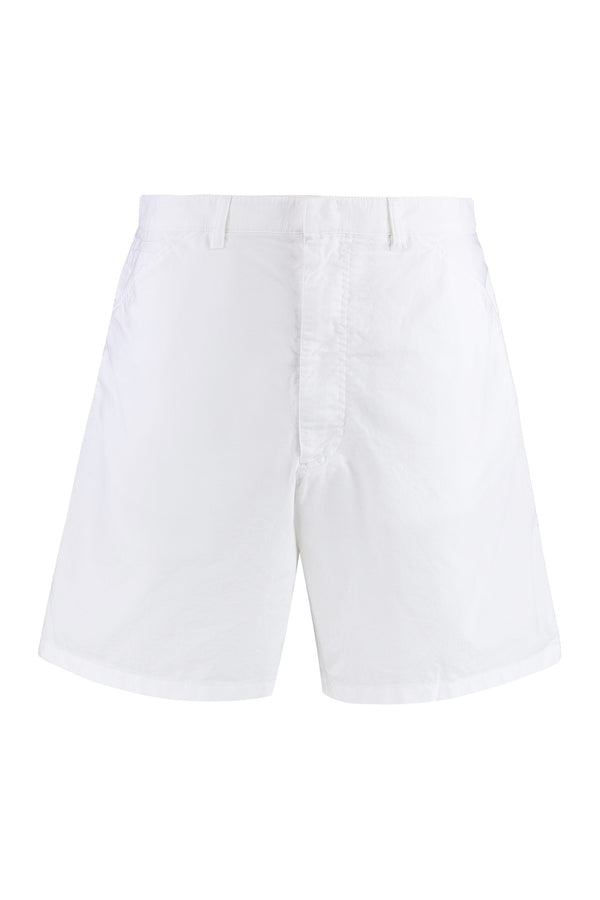 Cotton Bermuda Shorts White