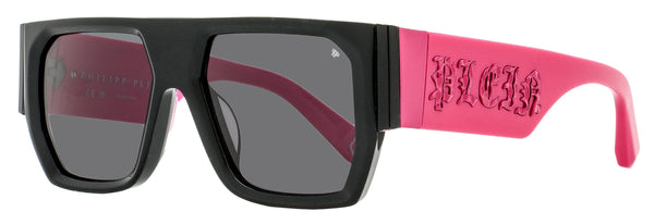 Philipp Plein SPP094M Acetate sunglasses in black