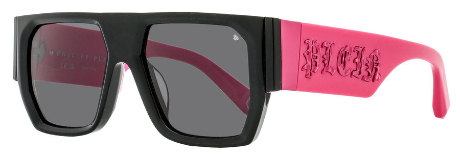 Philipp Plein SPP094M Acetate sunglasses in black