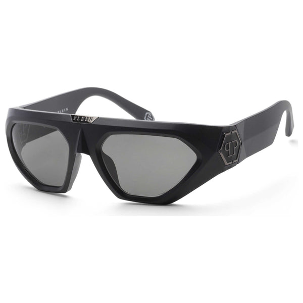 Preloved - Philipp Plein Mens 58mm Matte Black Sunglasses Spp153580u28 One Color