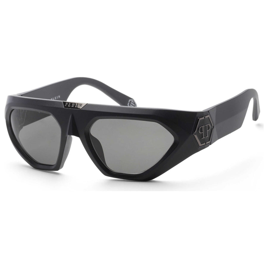 Preloved - Philipp Plein Mens 58mm Matte Black Sunglasses Spp153580u28 One Color