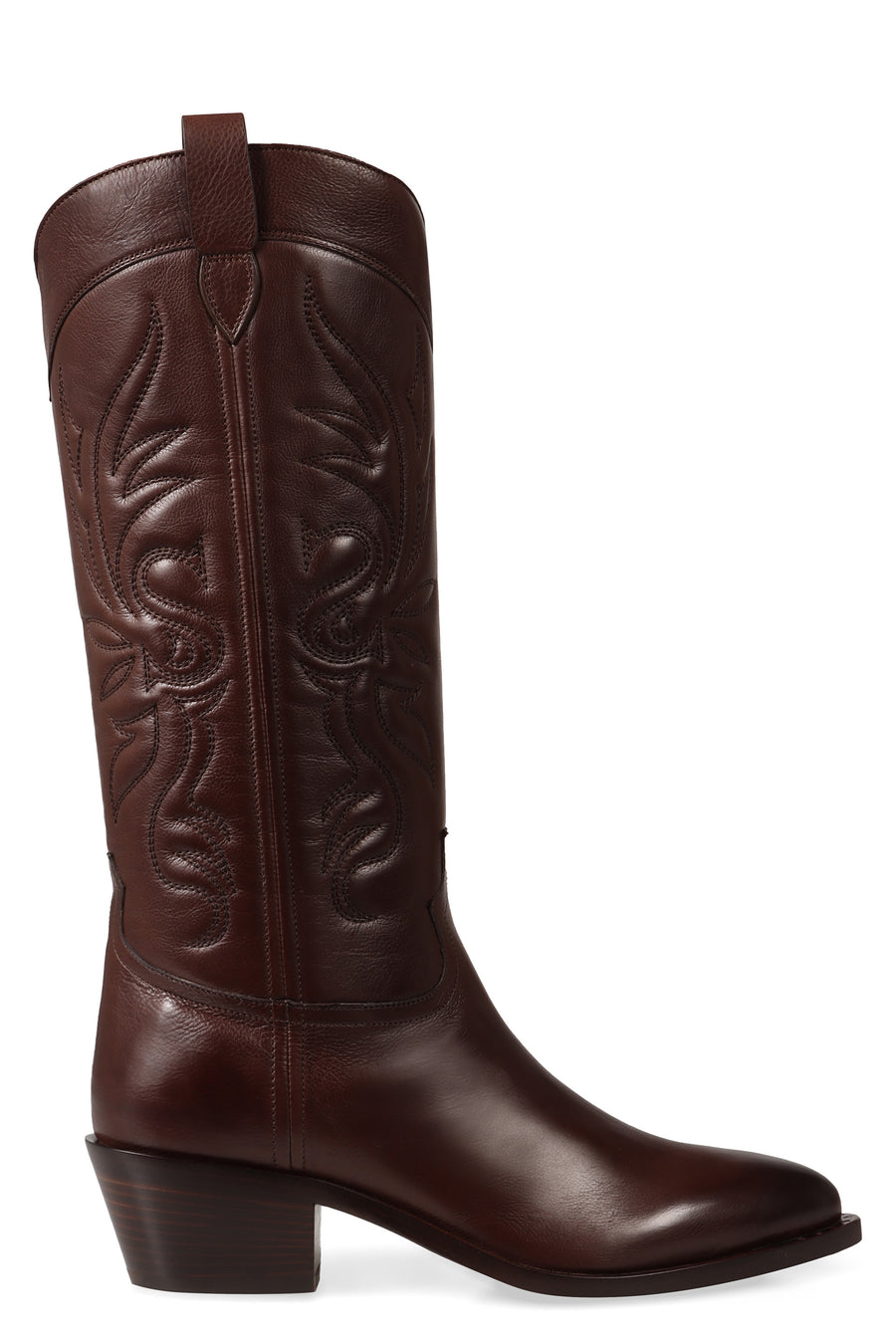 Sartore Leather Boots Brown Goatskin