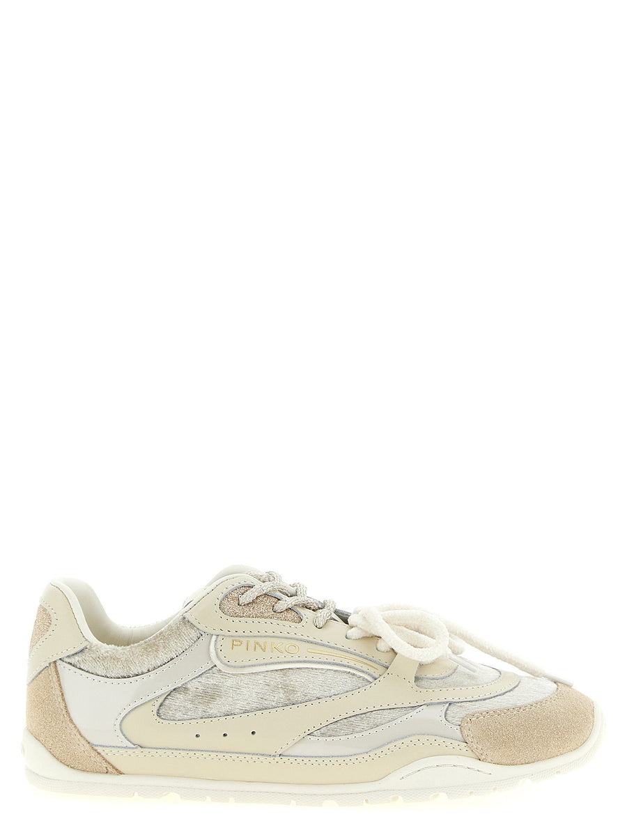 Pinko Yulia 01 Sneaker — Beige