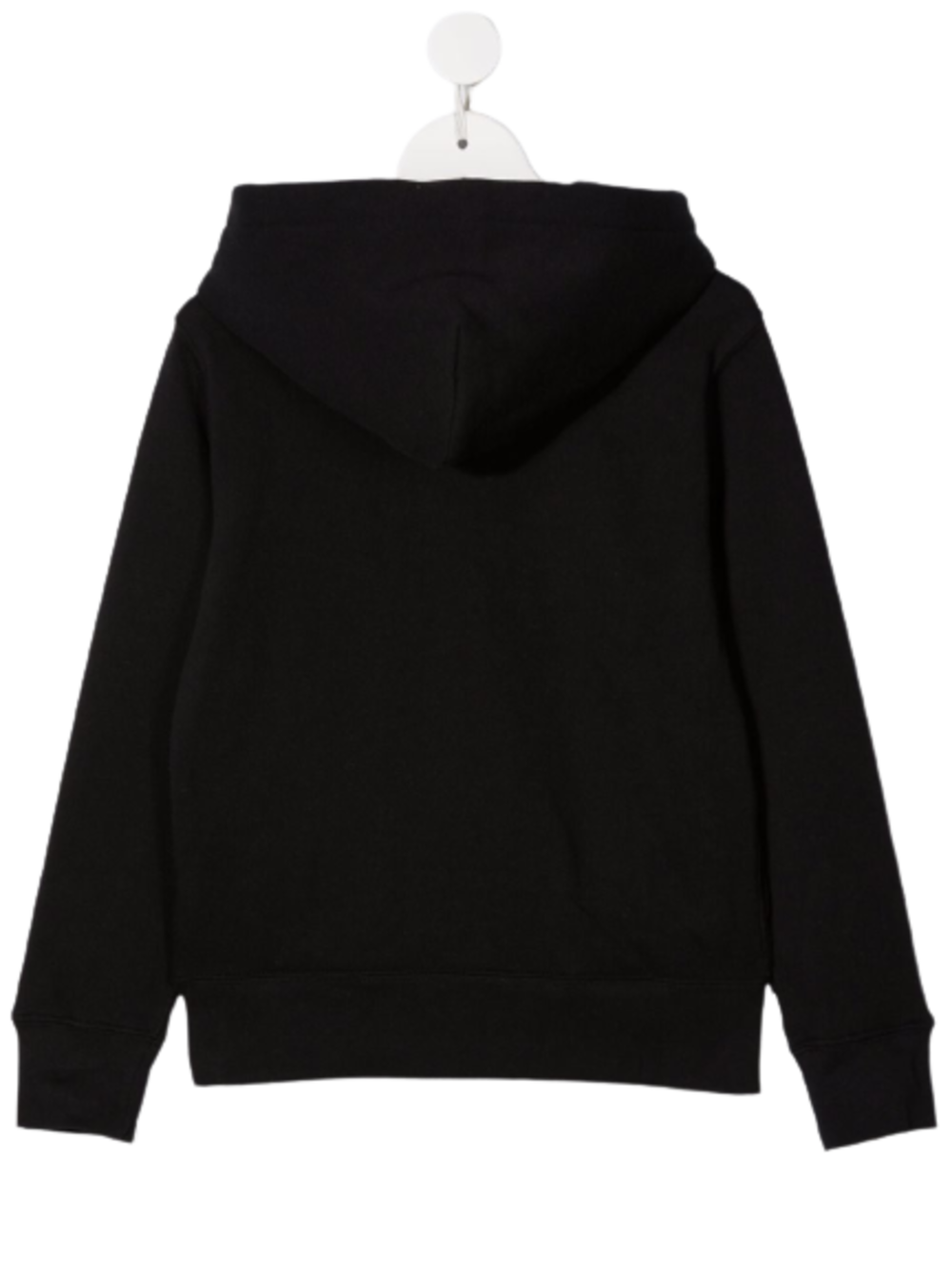 Polo Ralph Lauren Kidss Black Cotton Hoodie With Logo Print Polyester Sweatshirts