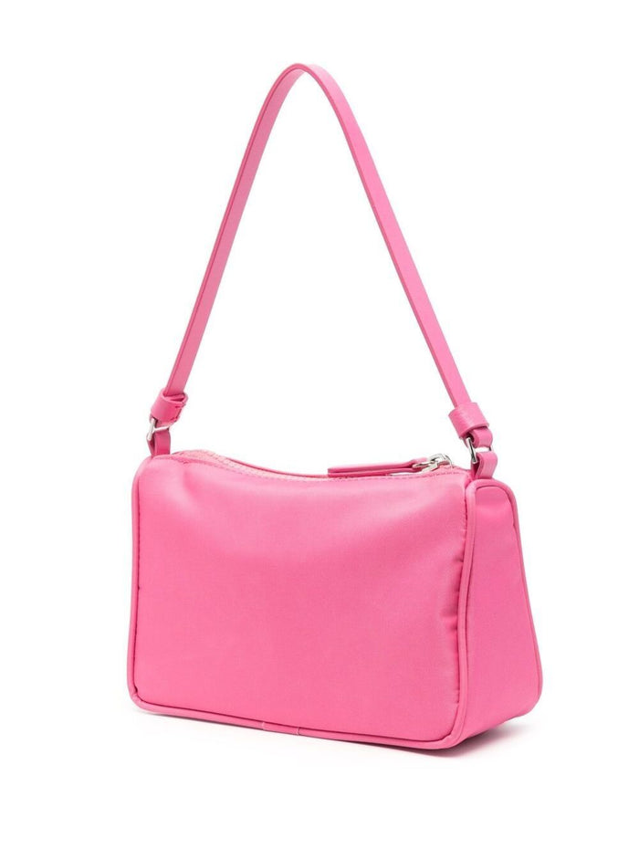 Fuxia Palm Tree Shoulder Bah Nylon Woman Bags
