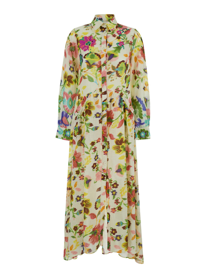 Long Shirt Dress Cotton