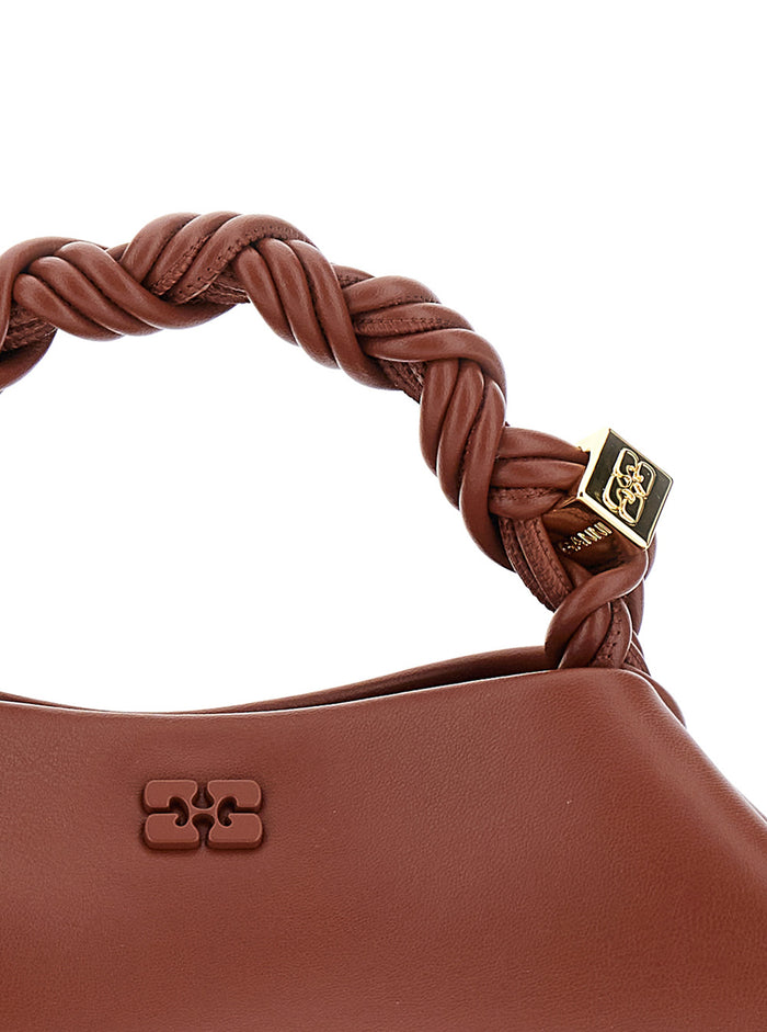Ganni Bou Bag Small Brown Hand