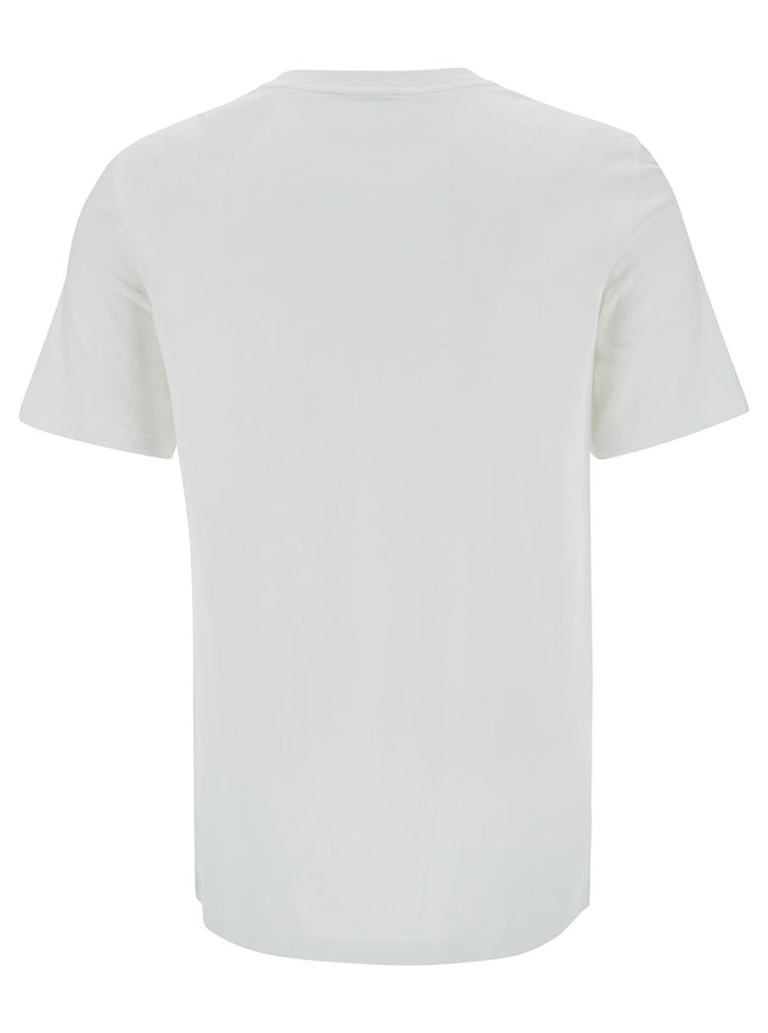 White Crewneck T-Shirt Cotton Woman Pima Tshirts And Polo Shirts