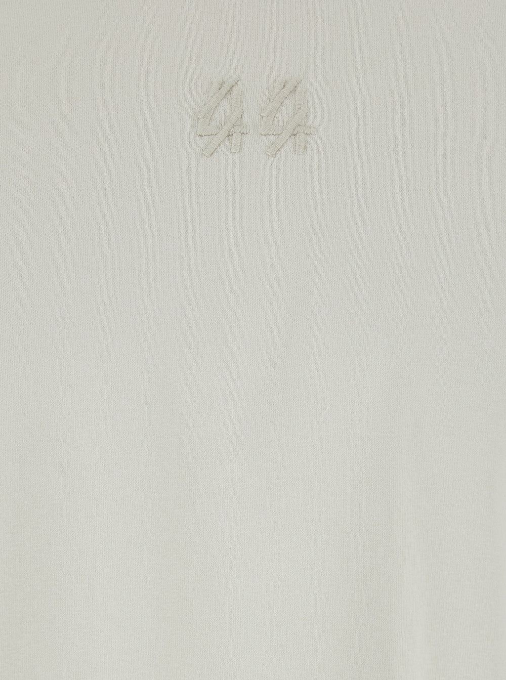 Ice White T-Shirt With Embroidery On The Front And Maxi Logo Back Cotton Man Tshirts Polo Shirts