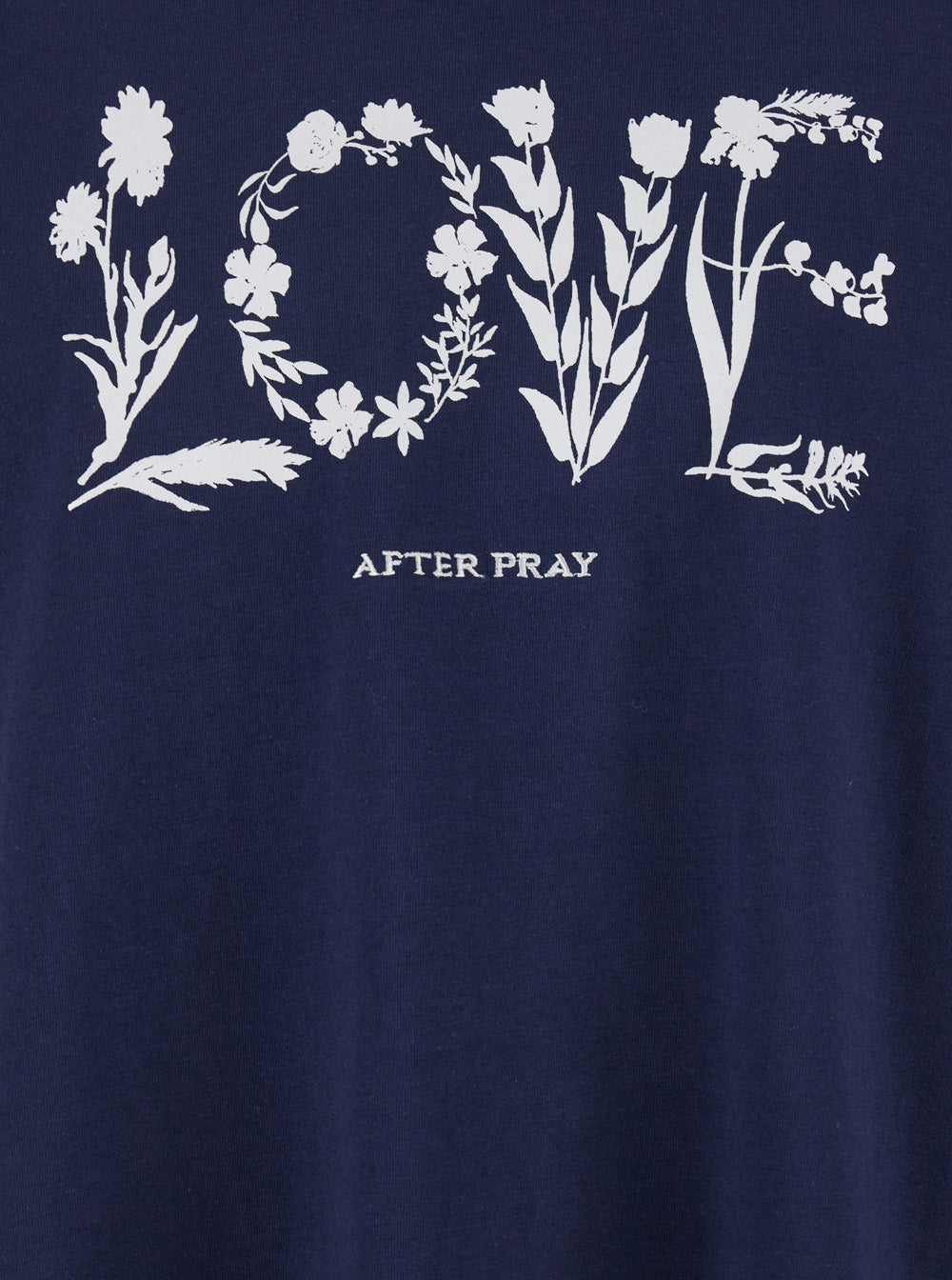 Blue Crewneck T-Shirt with Maxi Print on the Front in Cotton Man Blu Polyester Tshirts And Polo Shirts