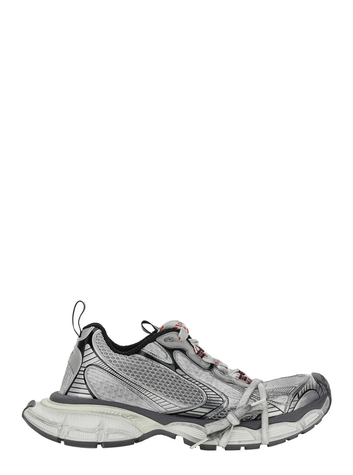3xl Metallic Low Top Sneakers With Logo Detail Tech Fabric Man Polyurethane Polyester