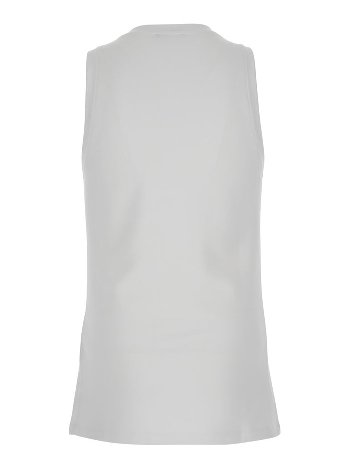 Small Pb Logo Tank Top White