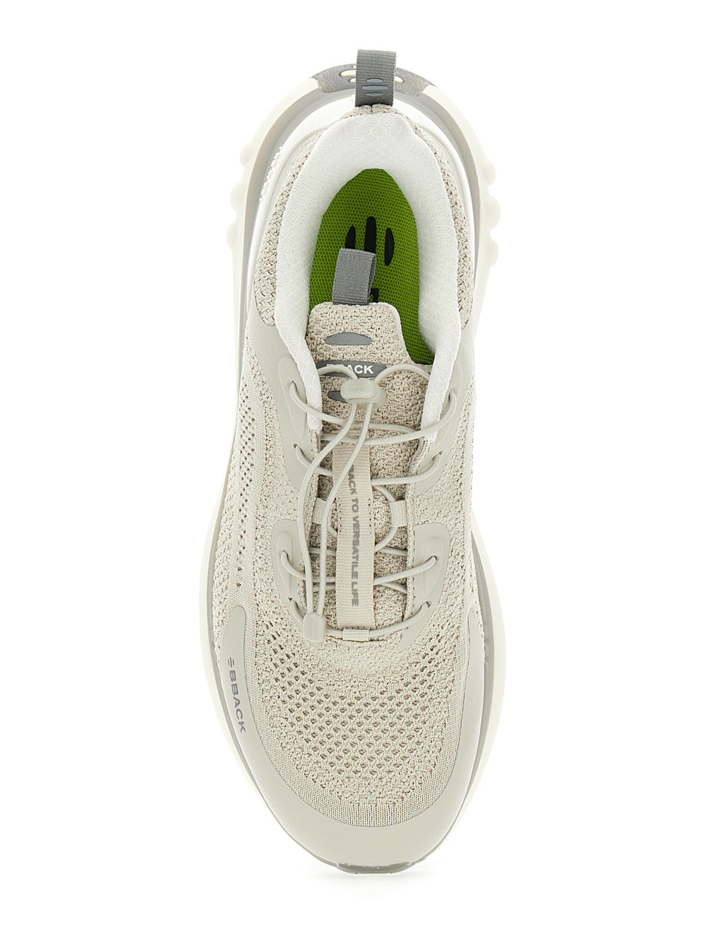 Pro Dynamic Grey Sneakers With Extra Cushioning Sole Tech Fabric Unisex Nylon Mesh Rubber