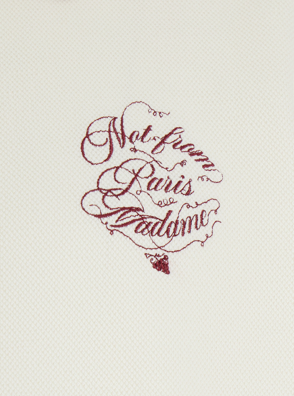 Beige Shirt With Embroidered Slogan On Front And Back Cotton Man Blouses