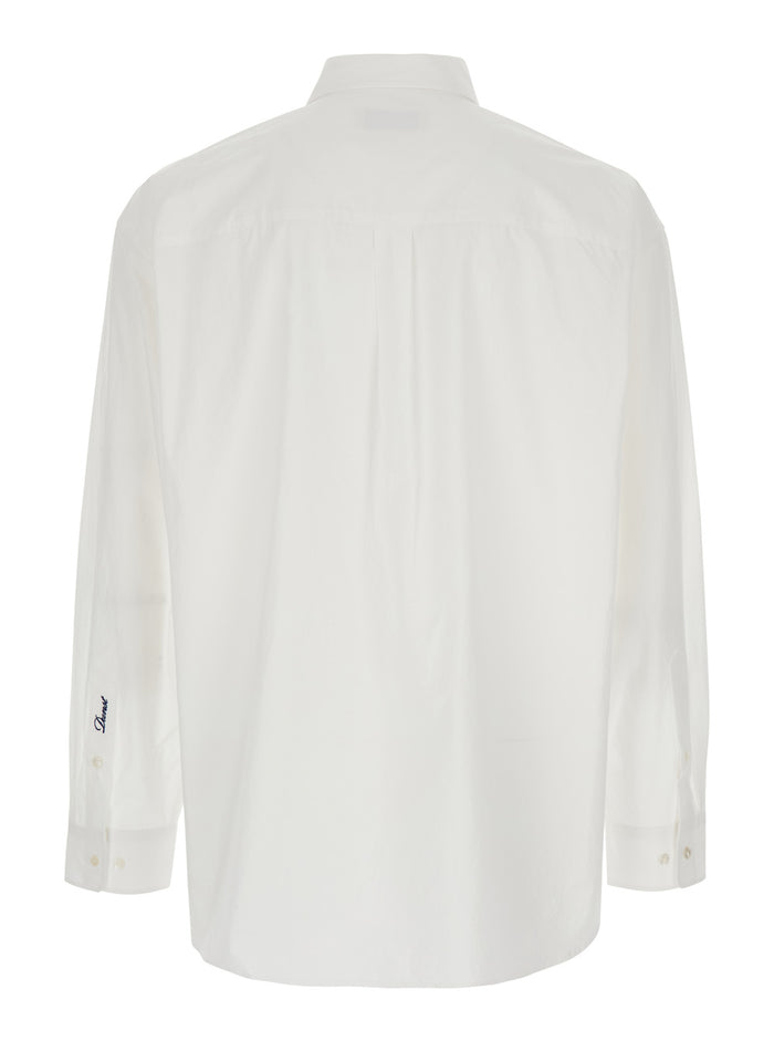 UNISEX PAPERLY OVERSIZED SHIRT White Cotton And Blouses