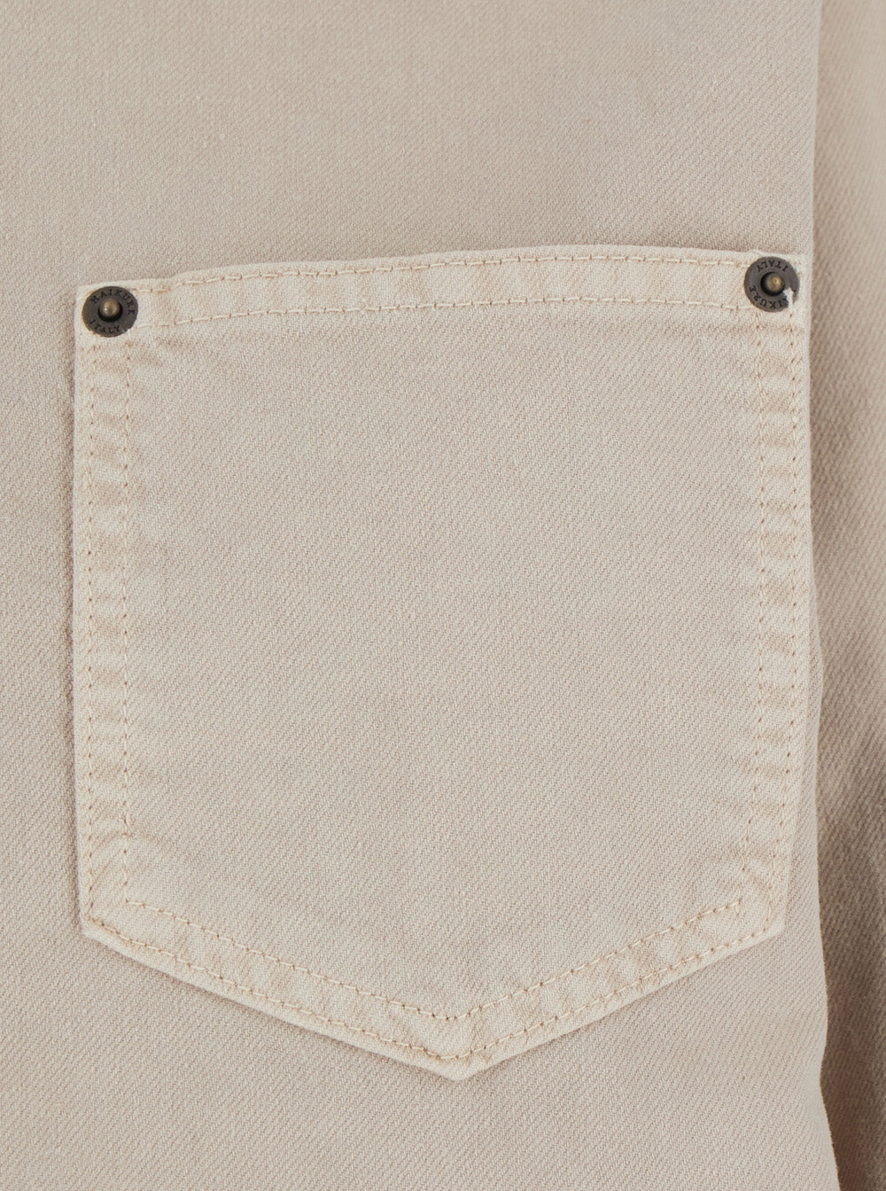 Tamu Beige Dress With Drop Shoulders And Logo Patch On The Back Cotton Woman