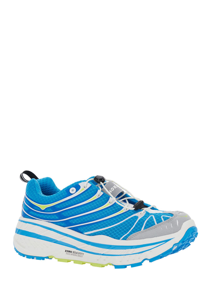 Stinson Evo OG Blue Sneakers with Insert Design and Drawstring Closure in Synthetic Fiber Unisex Light Textile
