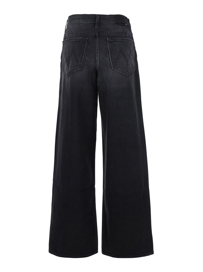The Spinner Black Five-Pocket Jeans With High Waist Cotton Woman