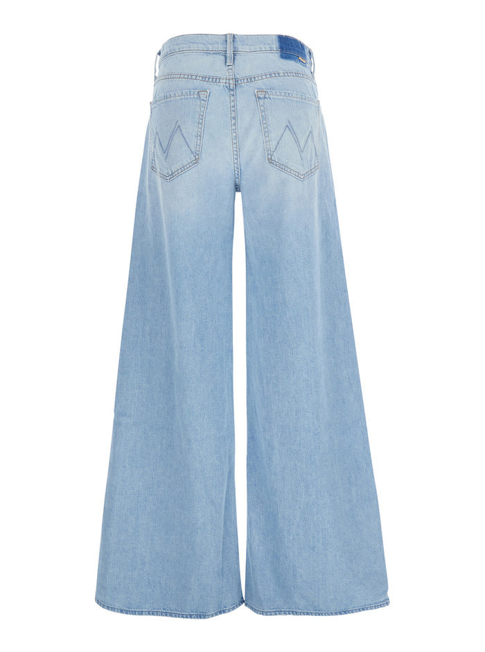 The Undercover Light Blue Wide Jeans Cotton Denim Woman