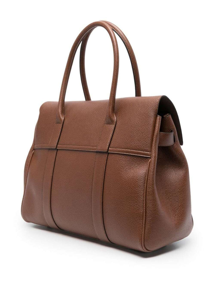 Bayswater Brown Leather Handbag Mulberry Woman Calf Shoulder Bags