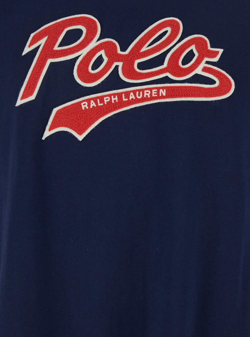 Blue Crewneck T-Shirt With Logo Print On The Front Cotton Man Blu Tshirts And Polo Shirts