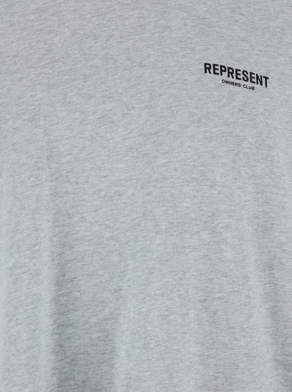 Grey T-Shirt With Logo On The Front And Maxi Back Cotton Man Tshirts Polo Shirts