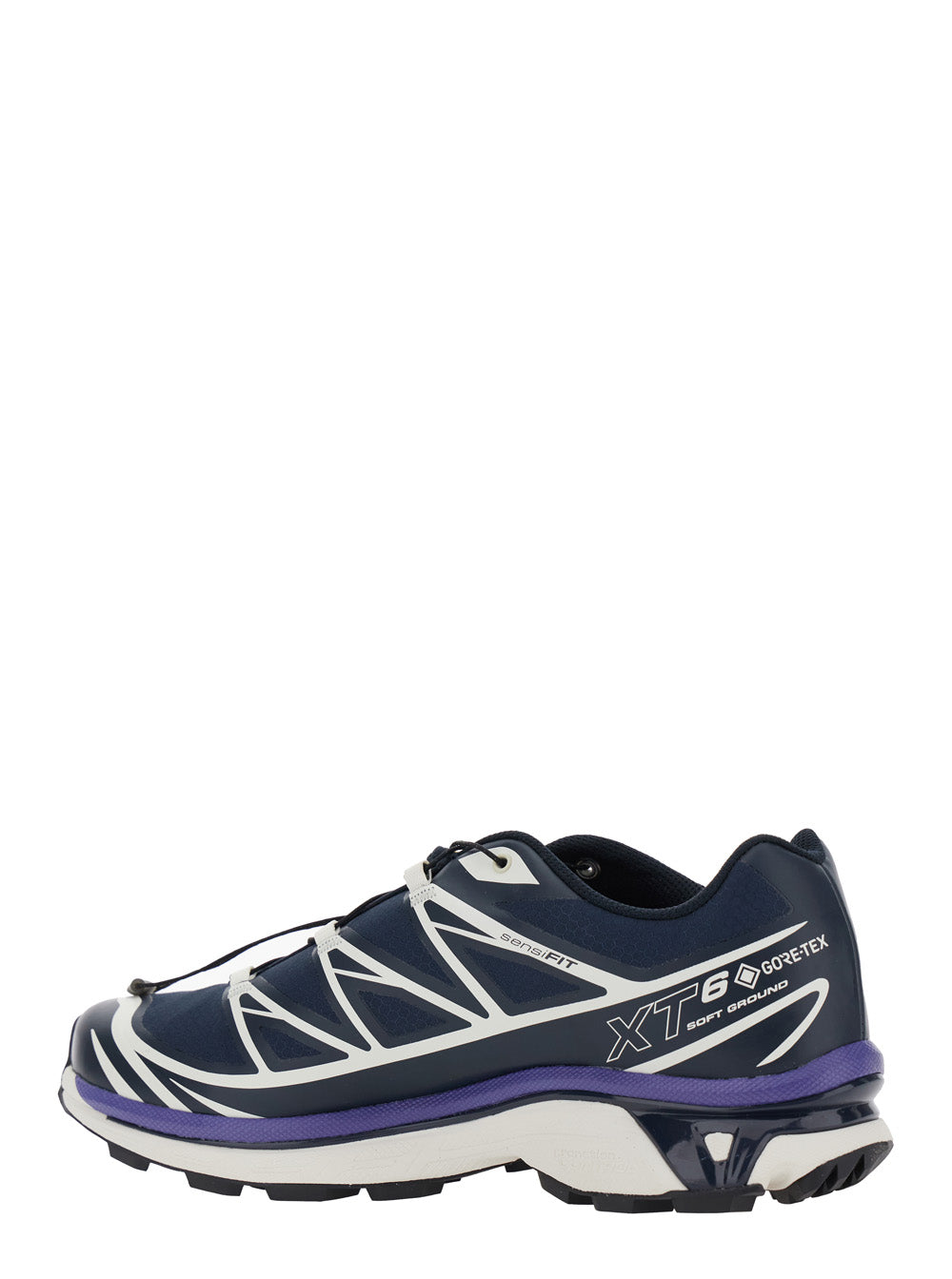 Xt-6 Gtx Blue Sneakers With Logo Applied On The Tongue And Chunky Sole Fabric Unisex Blu Textile