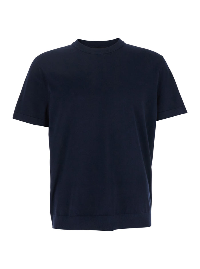 SARIOR TEE.LIGHT BIL Blu Tshirts And Polo Shirts