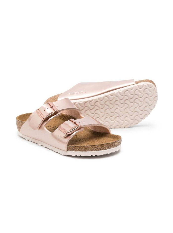 Arizona electric Birko Flor Pink Flat Shoes