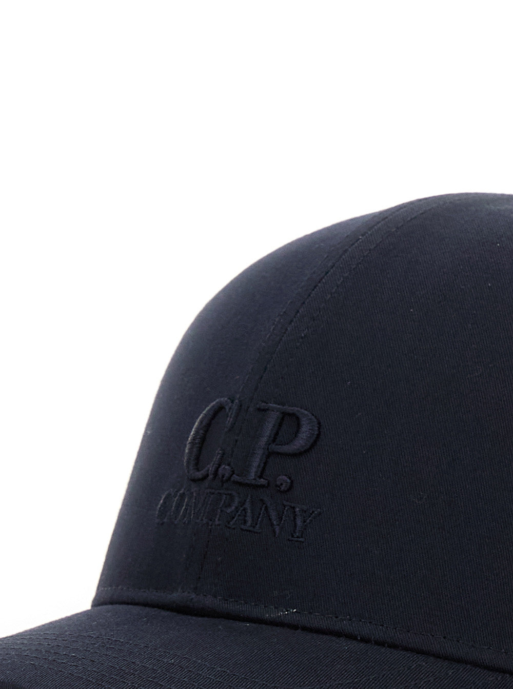 Blue Baseball Cap With Logo Embroidered On The Front Cotton Man Blu Hats And Gloves