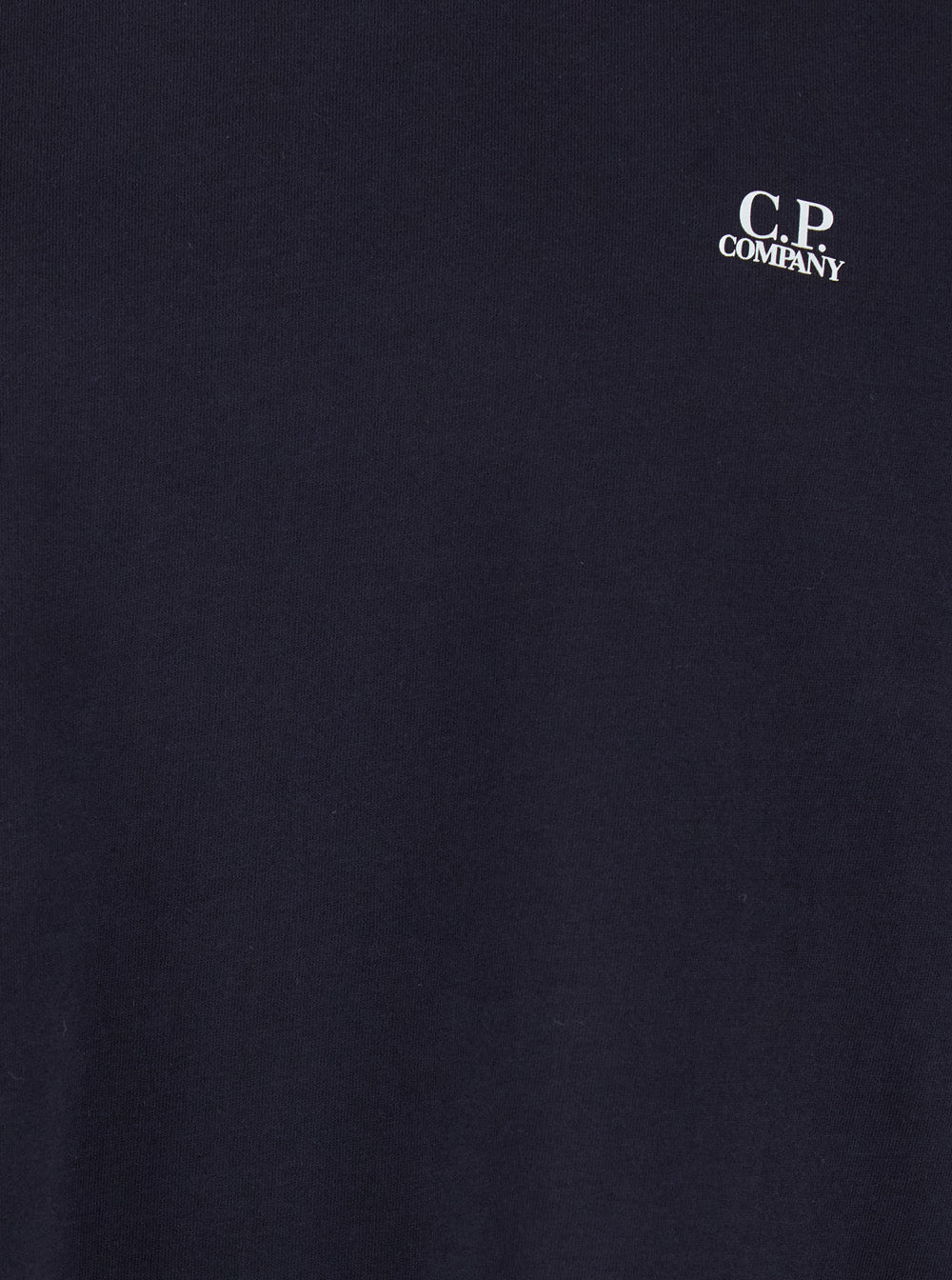 Blue T-Shirt With Logo Printed On The Front Cotton Man Blu Tshirts And Polo Shirts