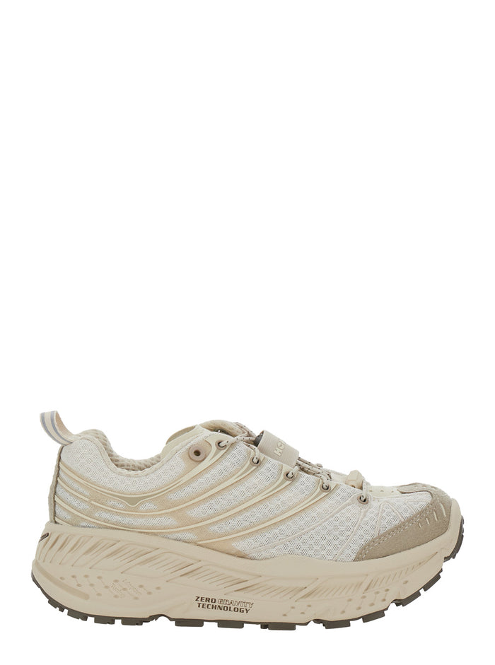 Stinson Evo Og Beige Sneakers With Drawstring Closure And Logo Patch On The Tongue Tech Fabric Unisex Textile Synthetic